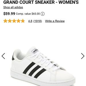 Adidas Women’s Grand Court Sneaker